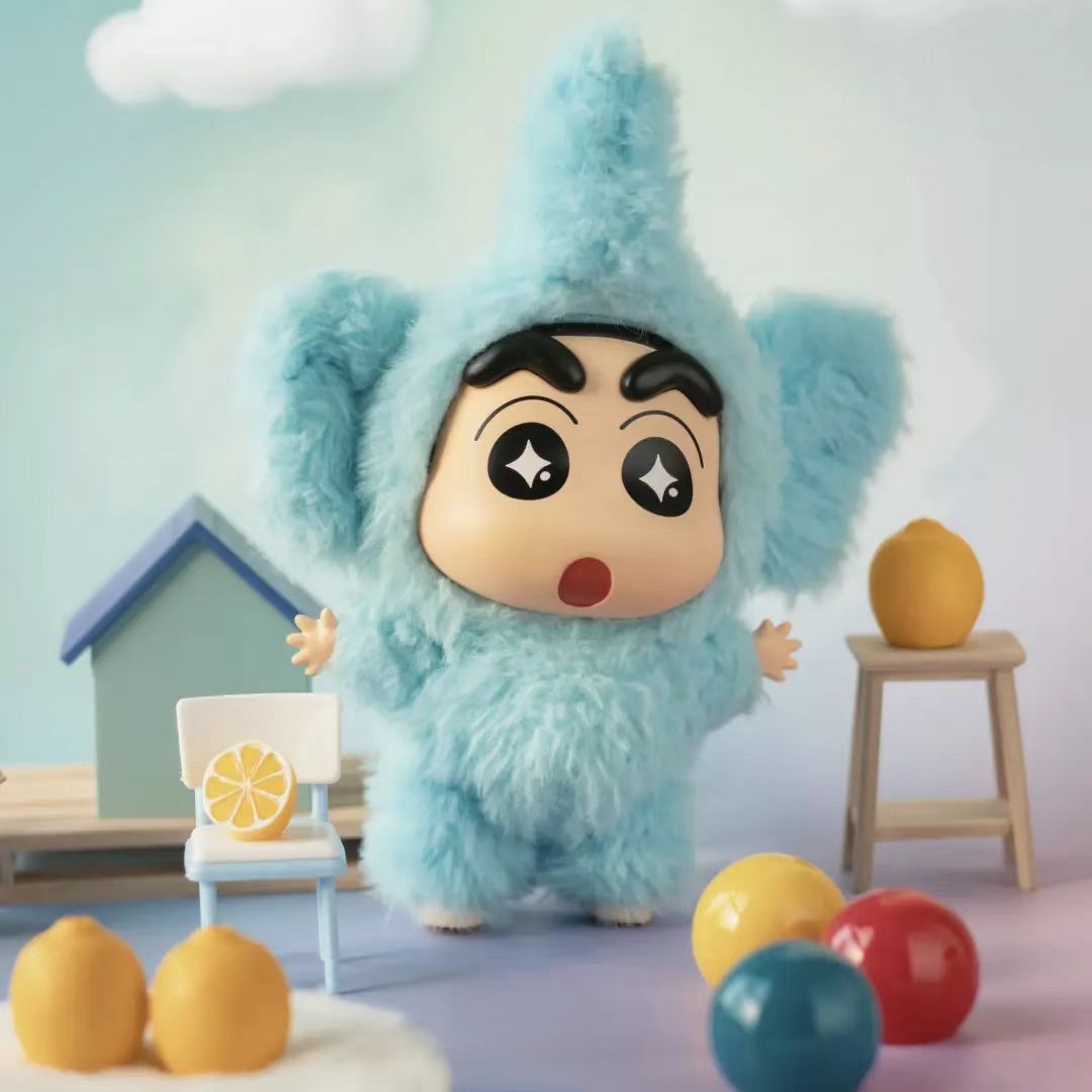 「正規品」 確認品お取り扱いクレヨンしんちゃん シークレット 着せ替えパーティーシリーズ ブラインドボックス キーホルダー 4種類 ぬいぐるみ フィギュア