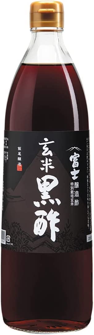 富士酢 富士玄米黒酢 900ml×2セット