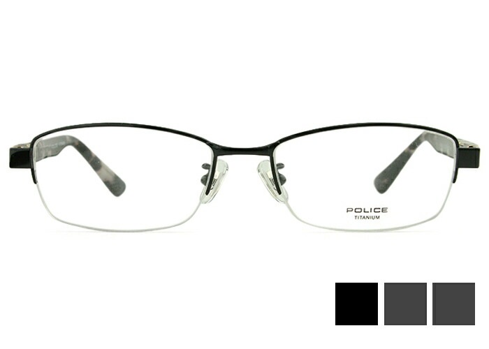 ポリス POLICE vplg46j メンズ 紳士 ナイロール チタン めがね メガネ 眼鏡 po2