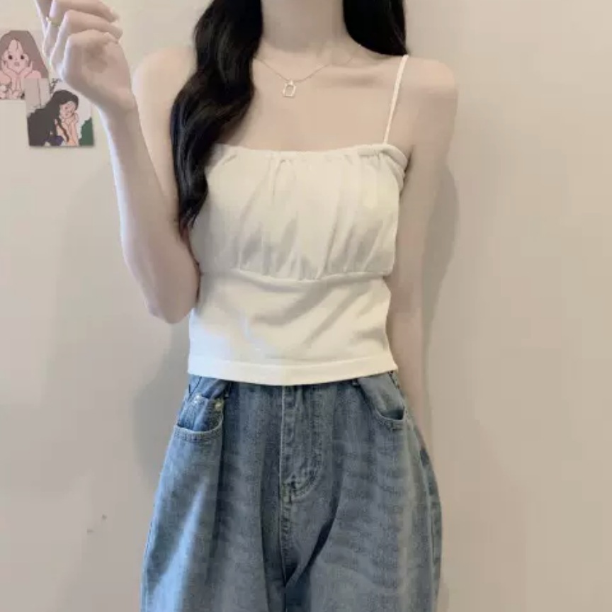 トップス デート カットソー キャミソール スリム タイト 細身 かわいい 大人可愛い きれいめ シンプル カジュアル 大人 上品 おしゃれ お洒落 主役級 存在感 夏 10代 20代 30代