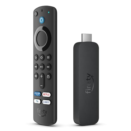 Fire TV Stick 4K 第2世代 映画館のような4K体験 ストリーミングメディアプレイヤー【2023年秋発売】