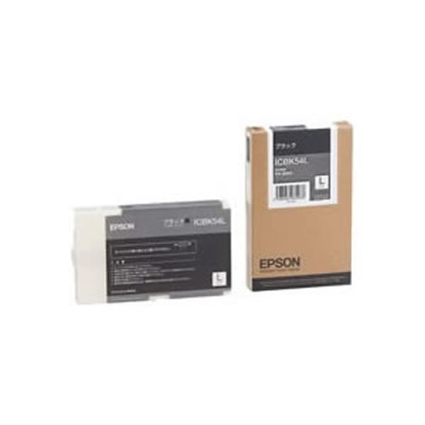 偉大な インクカートリッジ/トナーカートリッジ エプソン EPSON 純正品 ICBK54L ブラック BK 互換インク