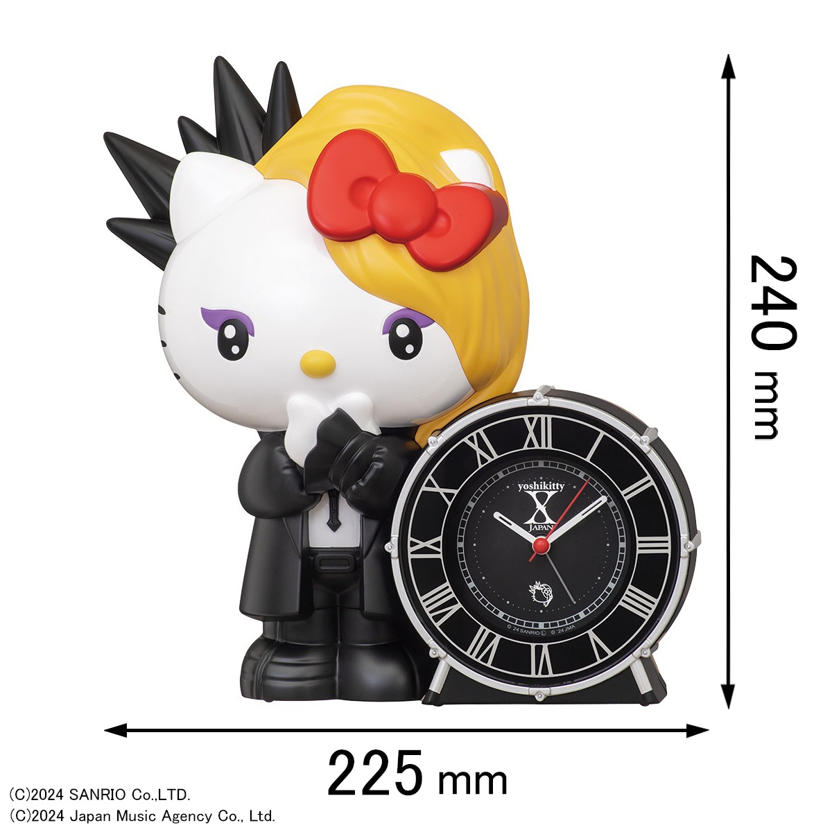セイコー 目覚まし時計 yoshikitty　おしゃべり目覚まし時計 JF-385-A