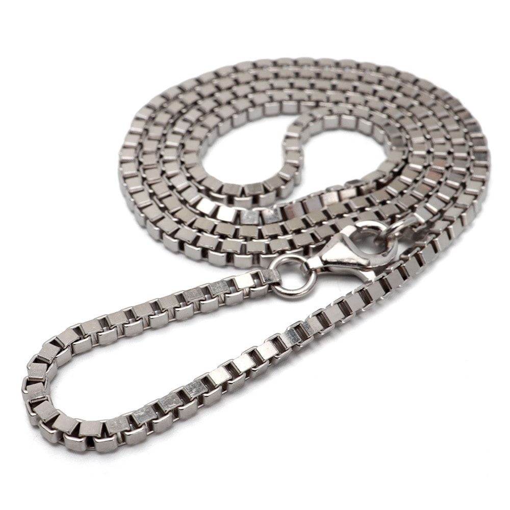 925 ベネチアンチェーンネックレス 幅2mm [cs036-25mm]