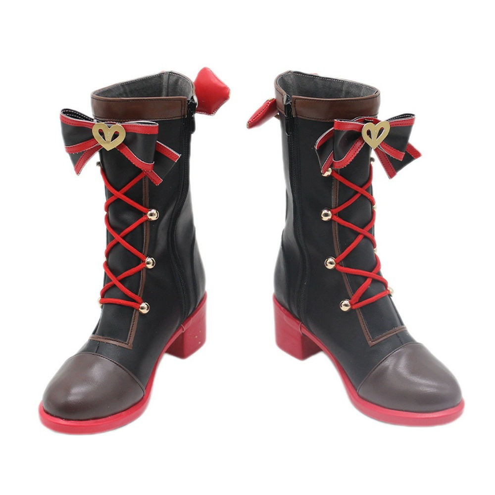 プロジェクトセカイ カラフルステージ!feat.初音ミク　小豆沢こはね　小悪魔系スイートチョコレート　仲間に最高のチョコを コスプレ靴