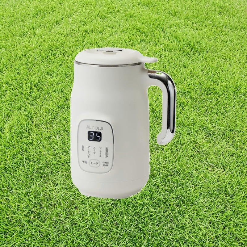 AL COLLE アルコレ 豆乳メーカー ASMT600W 【日本メーカー】600ml スープメーカー レシピ 豆乳マイスター監修 まるごと豆乳 自家製 無添加 乾燥大豆OK 皮ごと