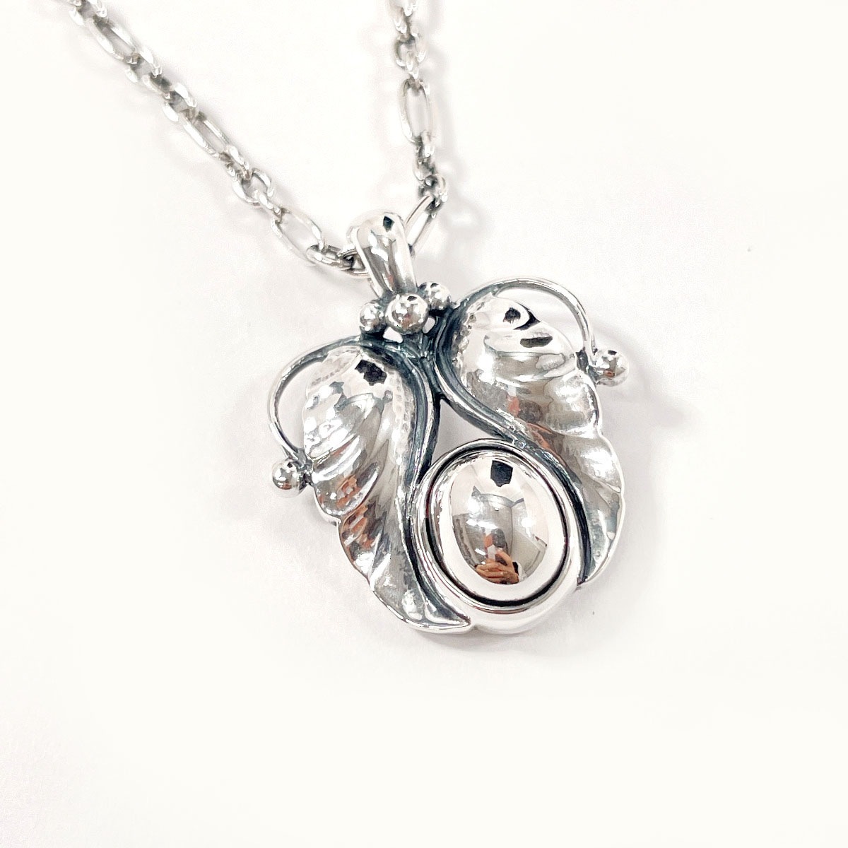 Georg Jensen ヘリテージ コレクション イヤーペンダント 1994 ネックレス シルバー シルバー925 ユニセックス