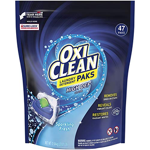 大規模セール オキシクリーン HD 洗濯洗剤プラス パックタイプ 47個入り 最適な価格