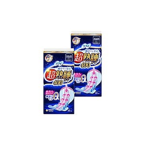【即日発送】ソフィ 超熟睡ガード 400 10枚2個(くるっとテープつき)生理用ナプキン 夜用