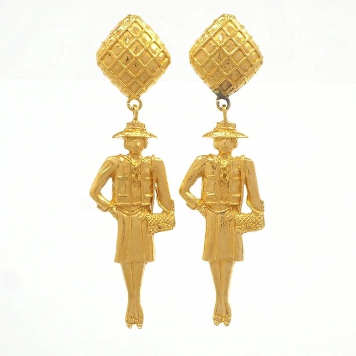 シャネル ココマドモアゼル スウィング クリップタイプ 【イヤリング】