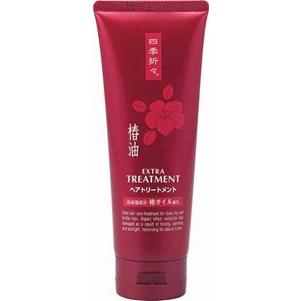 熊野油脂 四季折々 エクストラ椿油トリートメント 230g 36本セット 【ケース販売】