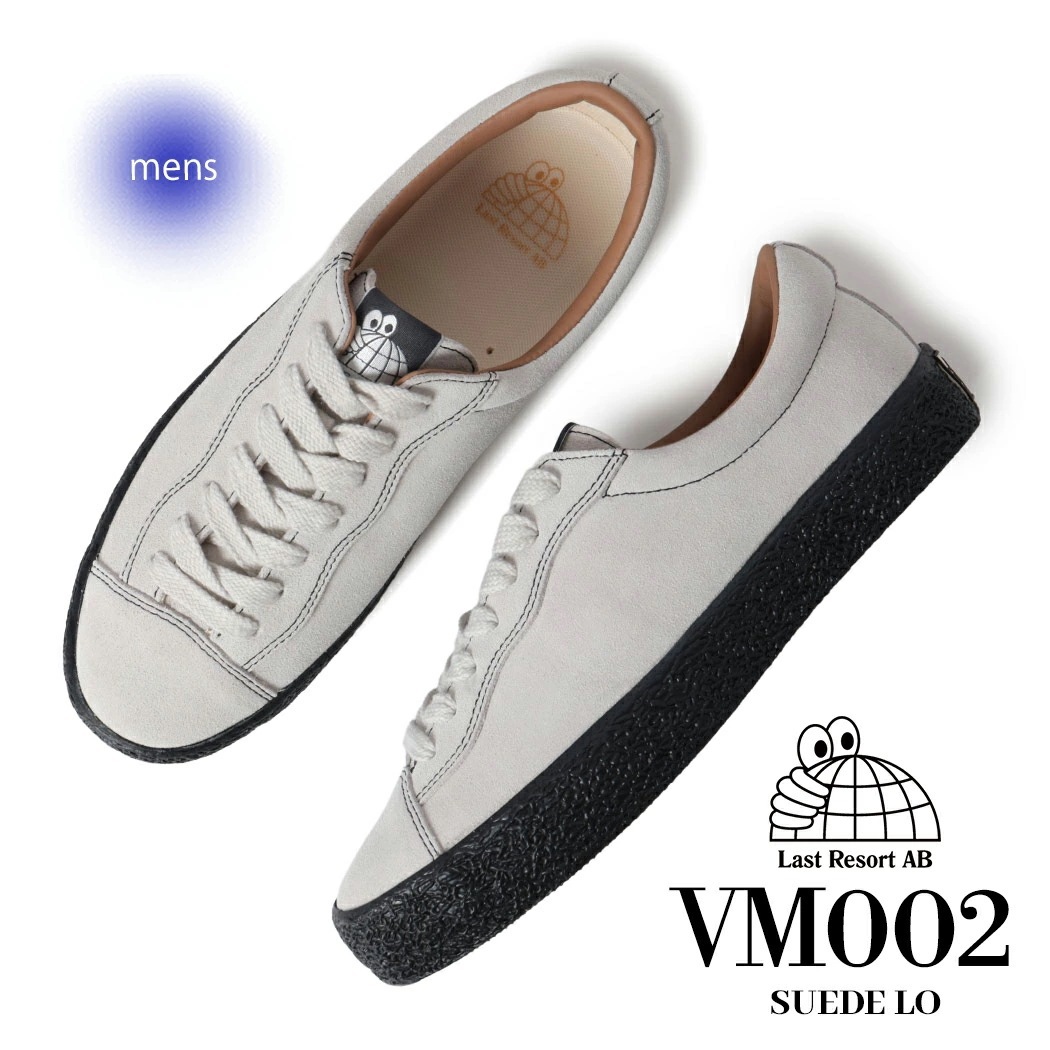 LAST RESORT AB ラストリゾート エービー スエード ロー スニーカー スウェード VM002 SUEDE LO WHITE ( ホワイト 白 メンズ レディース スケート シューズ SK