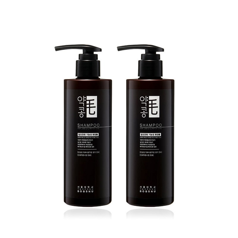 ソウル大バブスヌ薬 コンモスカルプ ディープクレンジング 脱毛症状緩和シャンプー 400ml 2個