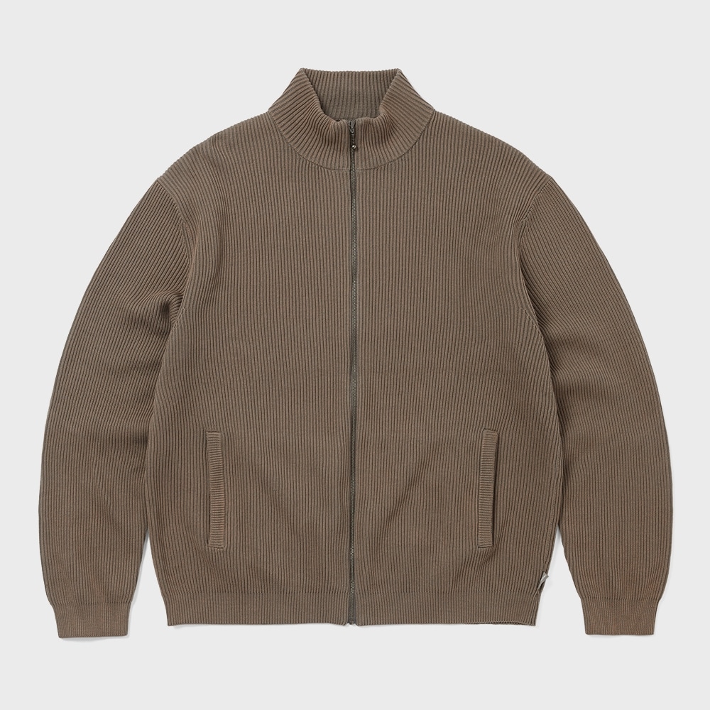 ディス・イズ・ネヴァー・ザット・欠陥フルジップカーディガングレー