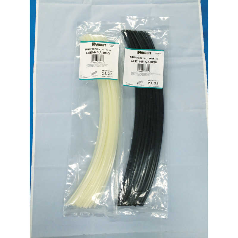 パンドウイット　粘着剤付自在ブッシュ スリットあり 少量パック ナチュラル　GEE99FA508Q (1袋25本)