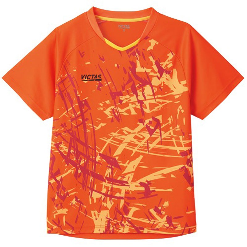 VICTAS(ヴィクタス) ストリーク ゲームシャツ 卓球 ウェア(ユニ) (612503)