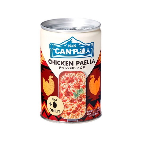 K&K 「CAN」Pの達人 チキンパエリアの素 270g x12 メーカー直送