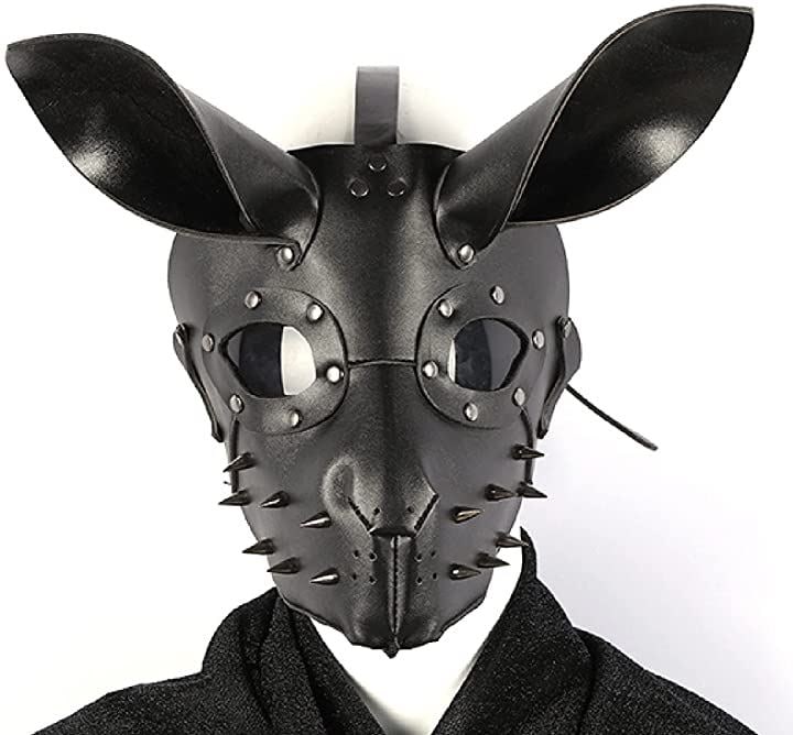 ウサギ マスク スチームパンク ハロウィン コスプレ バニーガール 仮装 仮面 ブラック 4,869円