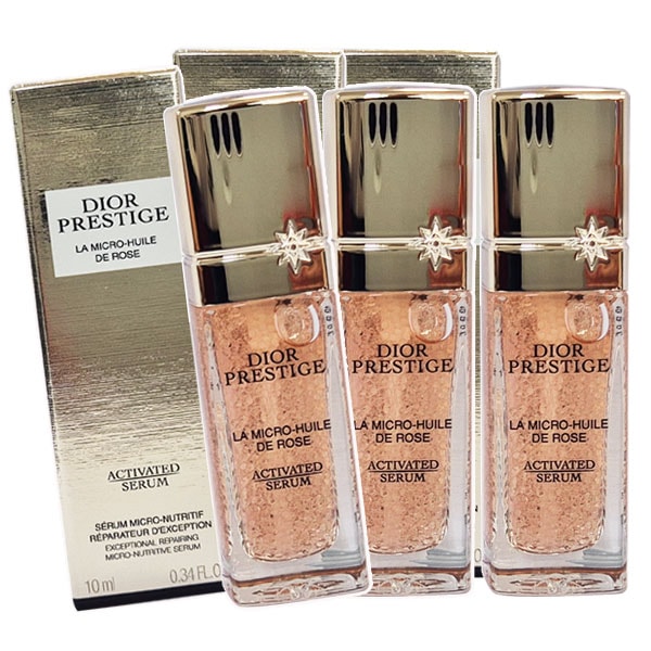 ディ オール プレステージ マイクロ ユイル R セラム 30ml(10ml 3個) / PRESTIGE LA MICRO-HUILE DE ROSE Activated Serum(箱なし)