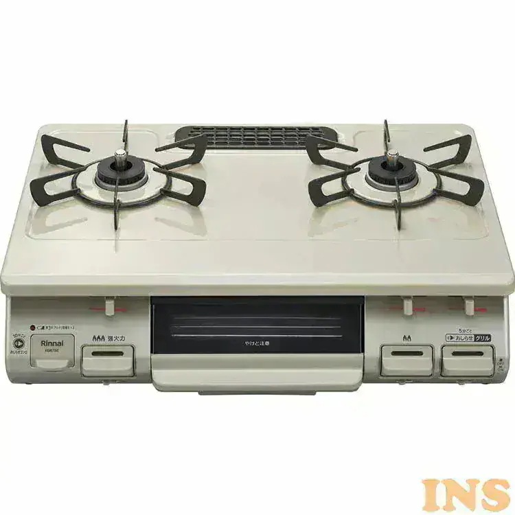 【人気商品】グリル付ガステーブル クリームベージュ KG67BEL ガステーブル ガス台 ガスコンロ コンロ LP　メガ割