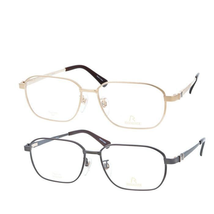 メガネ R0005 col.A/D 56mm Exclusiv エクスクルーシブ チタン 日本製 保証書付 2color