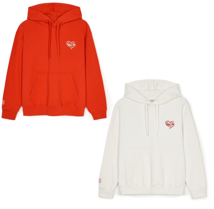 HEART OVER FIT HOOD-T