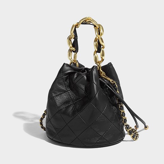 【取寄：納期2週間】チェーンバッグ ハンドバッグ ショルダー レディース ハンド 小さめ キルティング 7,022円