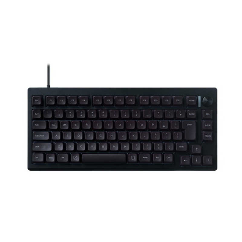 プリンストン　CNCフルアルミケース 75％ 磁気無接点スイッチ搭載 キーボード(ブラック)　UP-MKGA75MTLC-RT-J/B