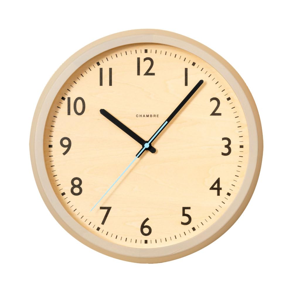 CHAMBRE DROP CLOCK 電波時計 ウォームグレイ CH-039GY