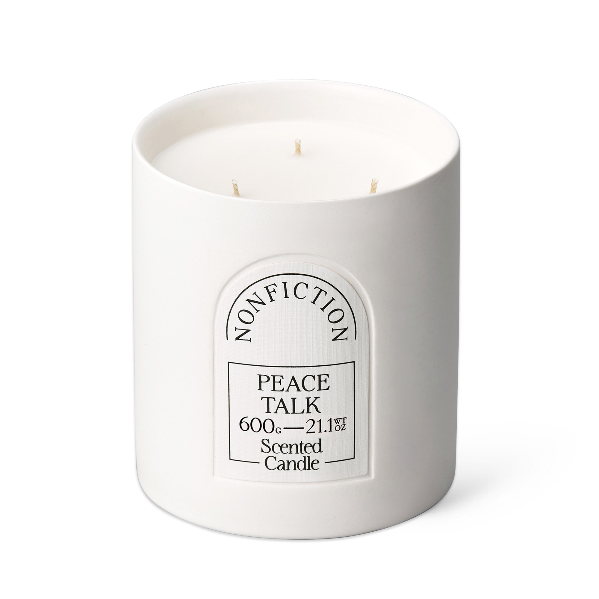 ノンフィクションピストクセンチッドキャンドル600g