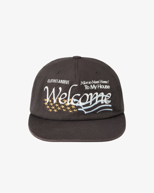 【AEAE】 WELCOME WASHED CAP [CHARCOAL] キャップ 正規品