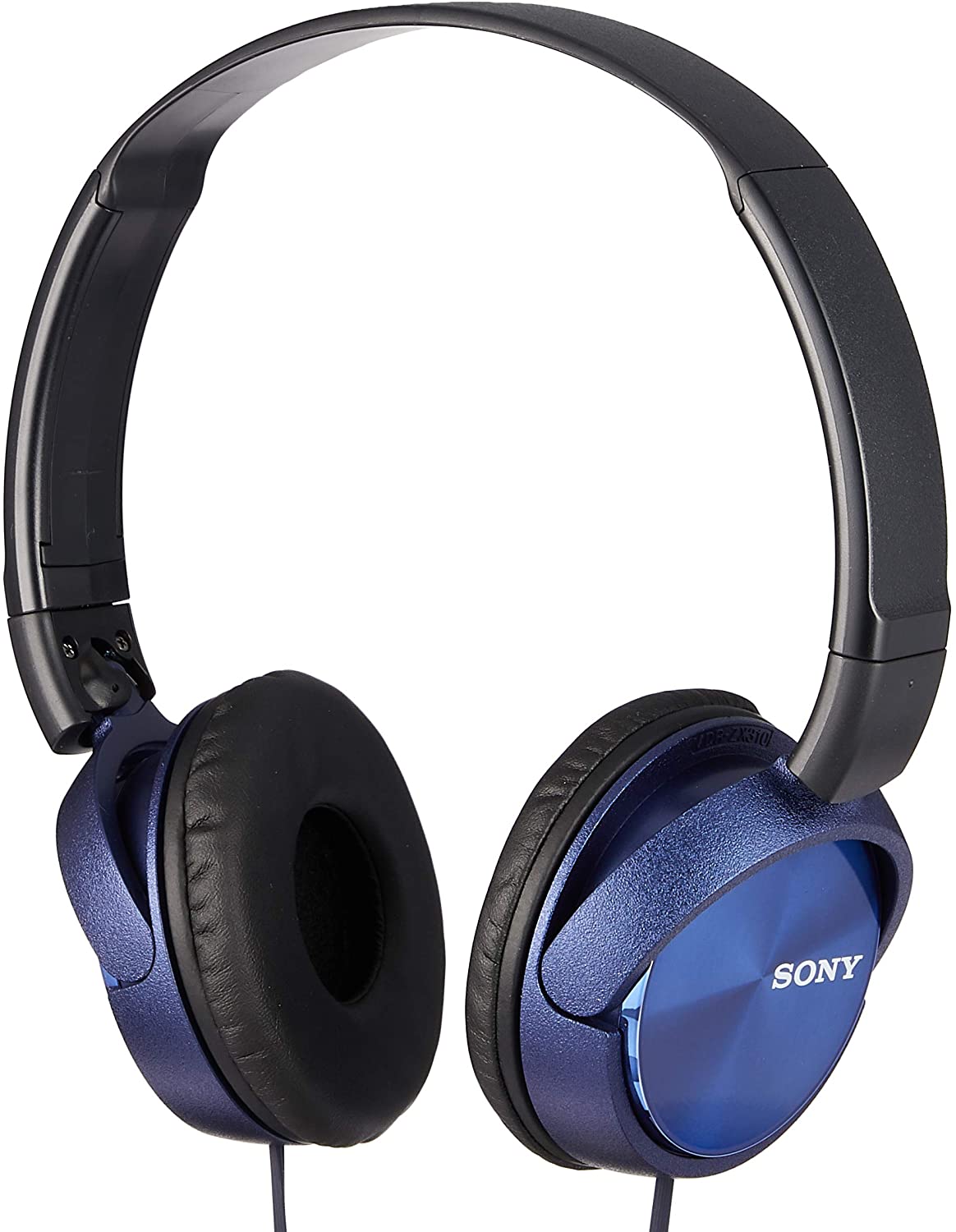 ソニー ヘッドホン MDR-ZX310 : 密閉型 折りたたみ式 ブルー MDR-ZX310 L