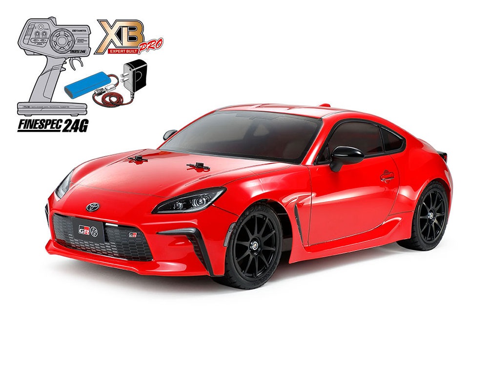 タミヤ 1/10 電動RC完成セット XB トヨタ GR 86 (TT-02シャーシ) レッド【57931】 ラジコン T 57931 XB トヨタGR86 レッド