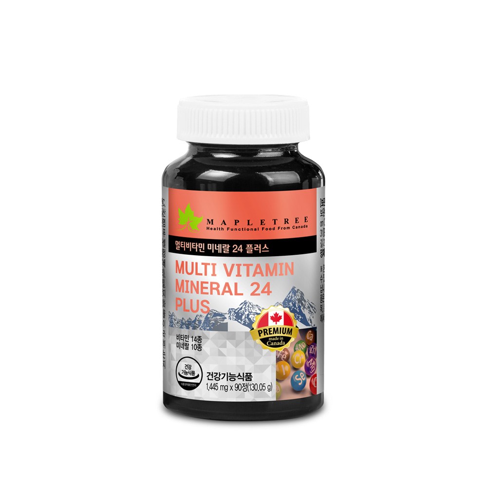 メープルツリーマルチビタミンミネラル24プラス130.05g130.05g1個