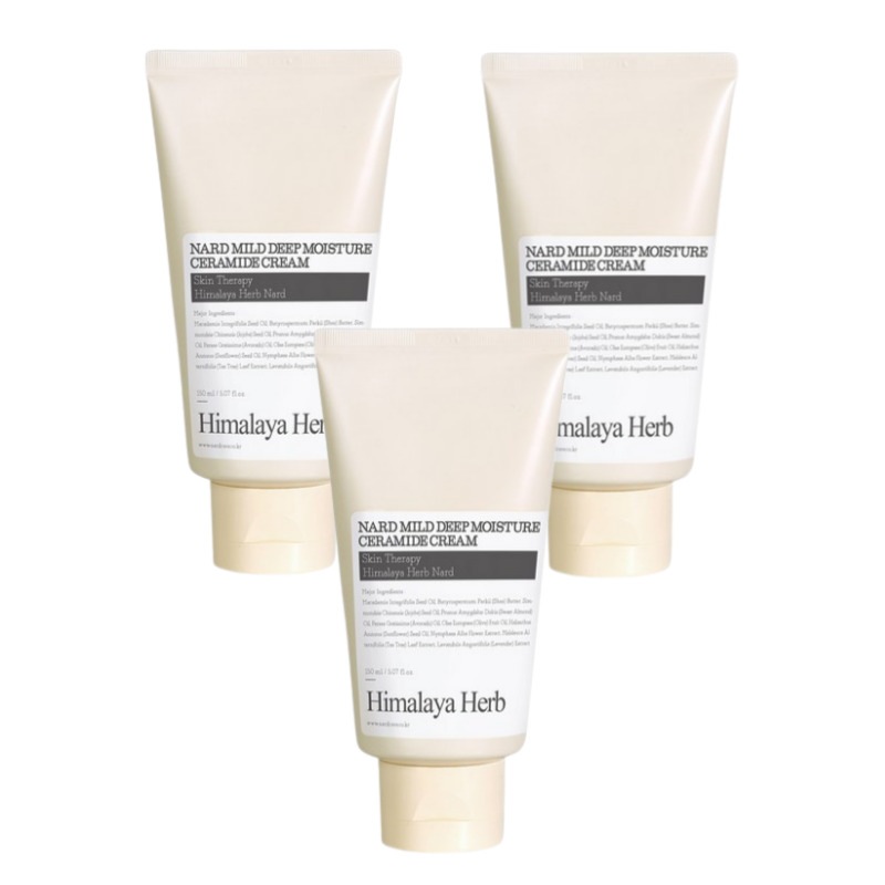 マイルド 高保湿 セラミド クリーム, 160ml 3ea