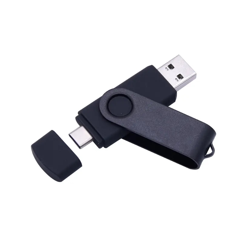 高速スマートUSBフラッシュドライブ 大容量メモリ1テラバイト2テラバイト64GB 512GB タイプCアダプター3.0 1テラバイト Black