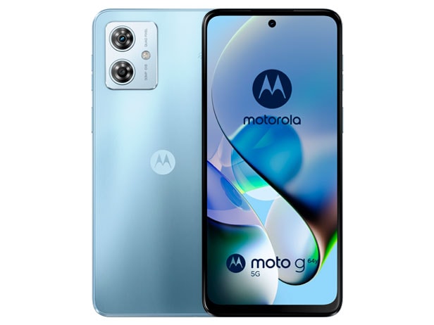 「新品」SIMフリー moto g64y 5G A401MO [シルバーブルー] 4GB/128GB 12,760円
