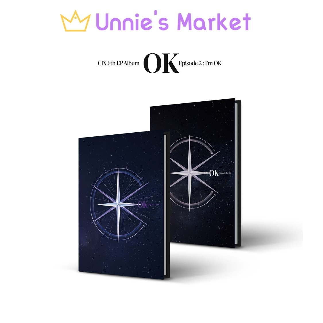 [SET] CIX - OK Episode 2 Im OK 6th EP Album + Free Photocard 1EA(fan-made)