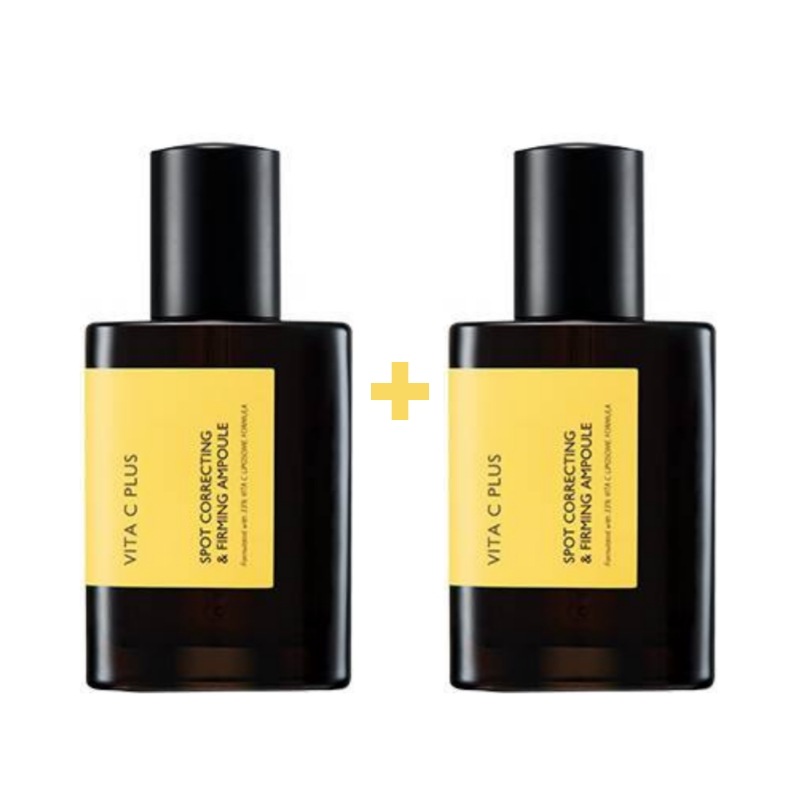 1+1 ビタシープラススポットコレクティング&ファーミングアンプル 75ml*2個
