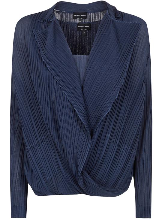 GIORGIO ARMANI Women Jackets GW003427 AF23439 UB110 MARITIME BLUE
