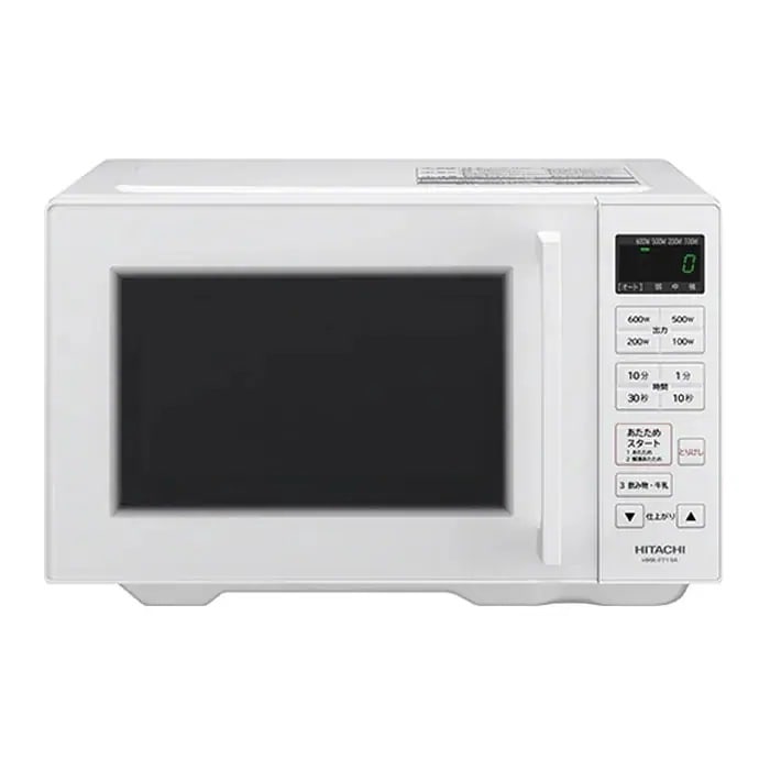 19L 電子レンジ HMR-FT19A-W ホワイト フラット庫内モデル 単機能