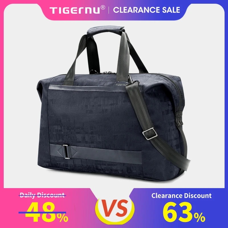 納期1~3週間程：Tigernuオックスフォード-男性用防水トラベルバッグ,容量23.3l,アウトドア用ダッフルトラベルバッグ,レトロシリーズ