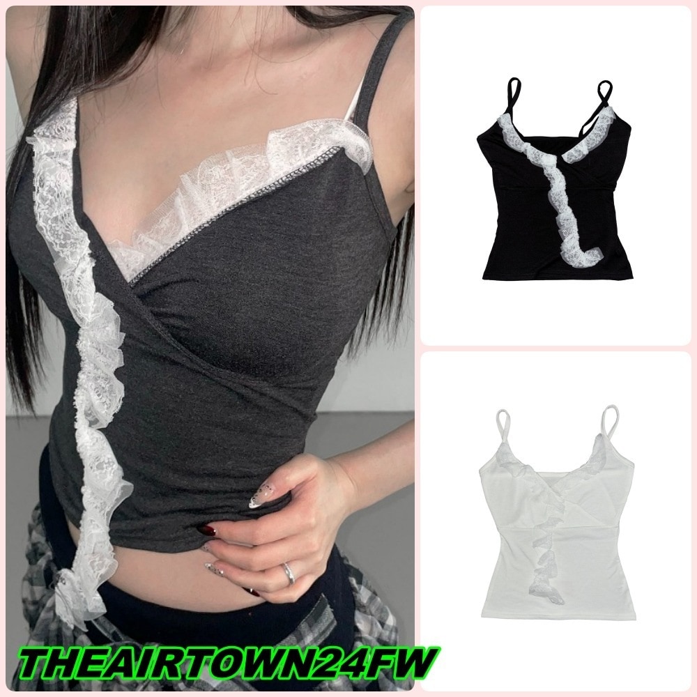 【THEAIRTOWN】mini drop pril sleevless (3 color)