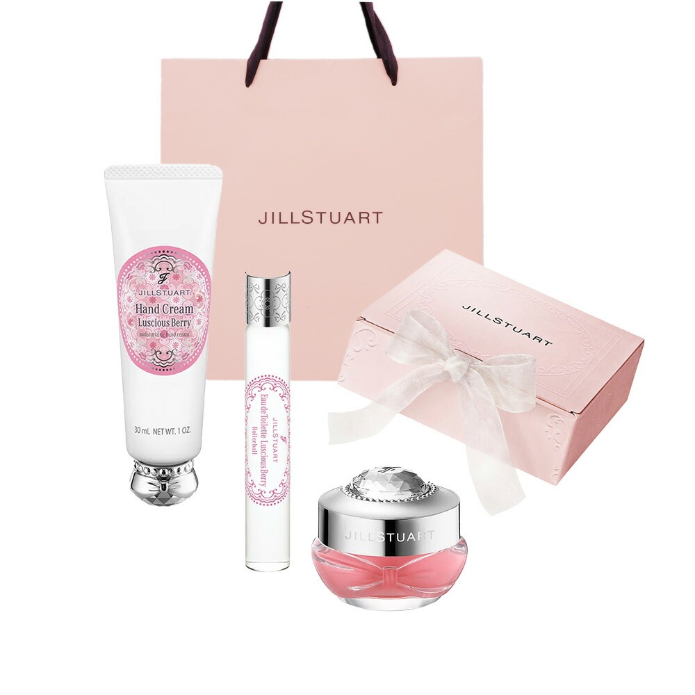 【国内正規品】 JILLSTUART/ジルスチュアート ラシャスベリー セット ハンドクリームリップマスクローラーボール ギフトセット 誕生日 プレゼント ギフト ショッパー付き 贈り物 ラ