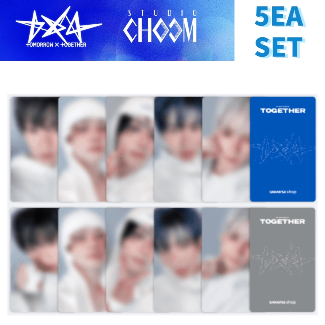 TXT STUDIO CHOOM 特典 global 公式 トレカ コンプ TOMORROW X TOGETHER（TXT）The Star Chapter: TOGETHER' STUDIO
