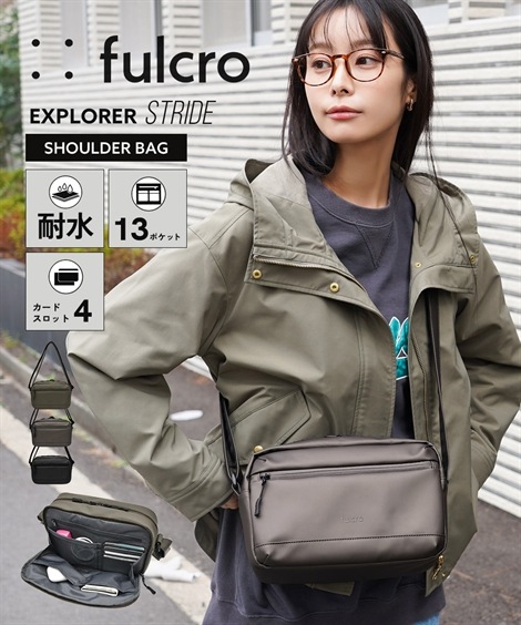 ショルダーバッグ fulcro フルクロ Explorer ミニショルダー ストライド