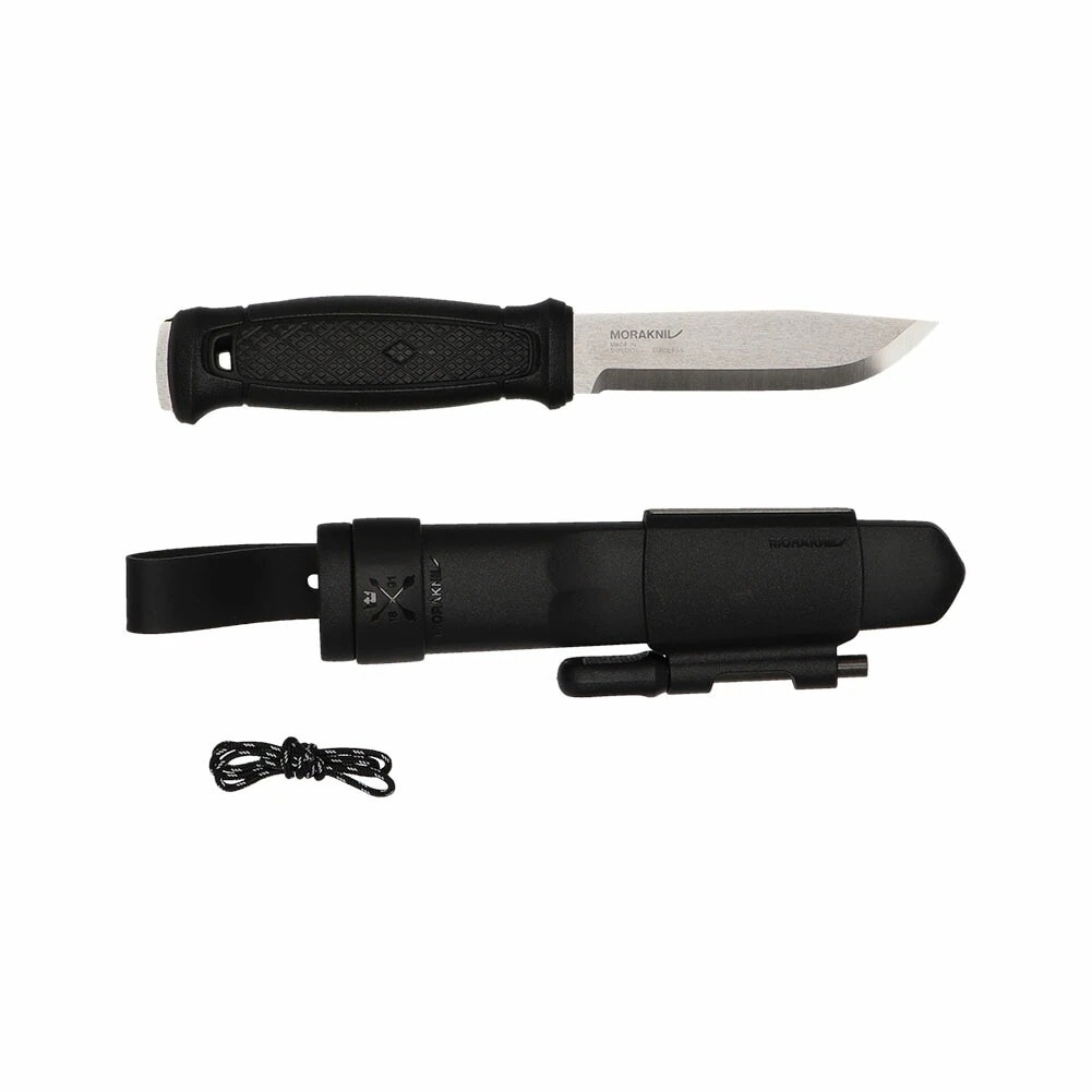 キャンプナイフ アウトドアナイフ ガーバーグ サバイバルキット付き 13914 ブラック Garberg w/SK Black フルタング