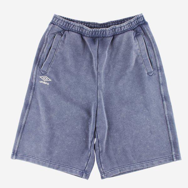 ウォッシュドニットレタリング6部丈ショートパンツUQ121CHP23 DVY