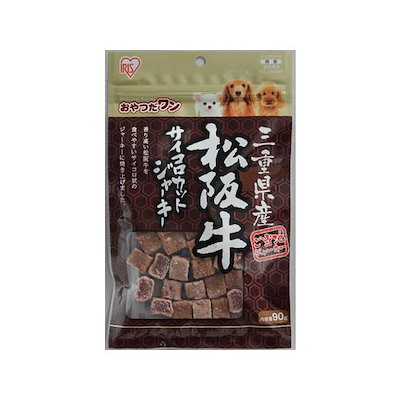 他サイト： 三重県産 松阪牛サイコロカットジャーキー 90g アイリスオーヤマ GTJ-90MSの商品画像
