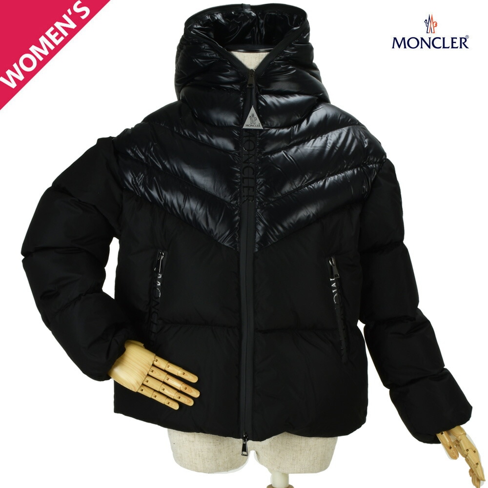 モンクレール ニット レディース キッズ セーター スウェットシャツ ネイビー MONCLER MAGLIA CON CAPPUCCIO[1a58000-999]